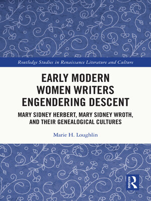 cover image of Early Modern Women Writers Engendering Descent